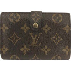 (L1) Louis Vuitton Wallet Brown Monogram